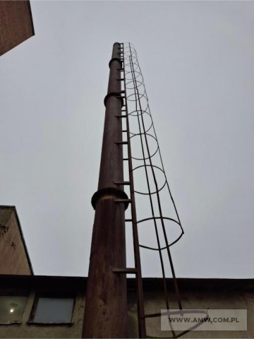 Elementy kotłowni (do demontażu) - pakiet zawierający 3 poz. asort., w tym: kocioł parowy SEFAKO SR 0,378 MW - 2 szt., komin stalowy - 1 szt. 